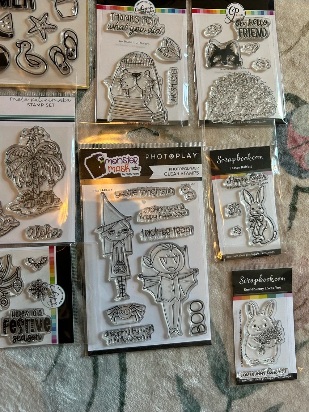 Holidays Stamps Set